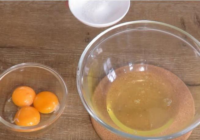For den franske omelett proteiner trenger å riste opp separat.