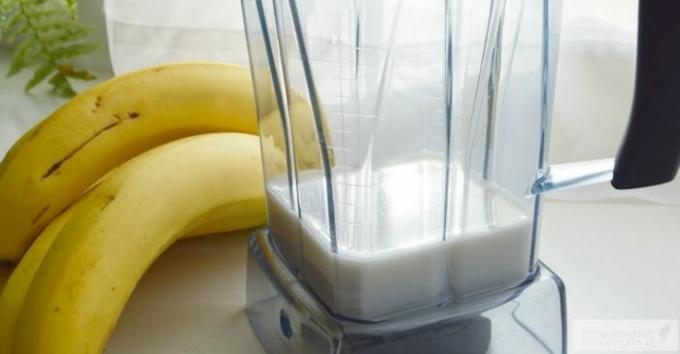 Banana kan lage en deilig og sunn drikke. / Foto: midwestmodernmomma.com