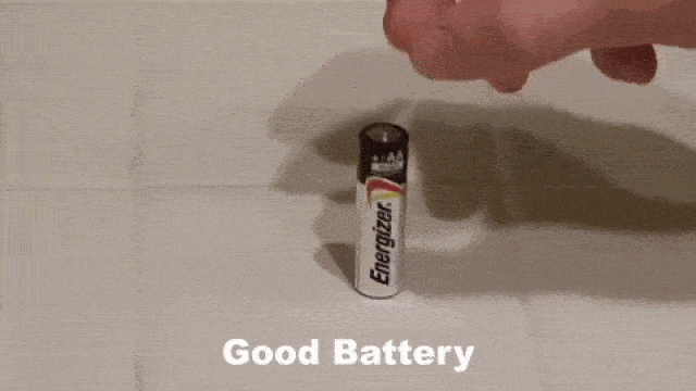 Arbeide batteri beholder posisjon.