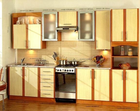 Rimelige kjøkkenmøbler (48 bilder): videoinstruksjoner for å installere et kjøkkensett med egne hender, pris, bilde