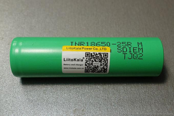 Høye strøm batterier Liitokala INR1865025R 20A