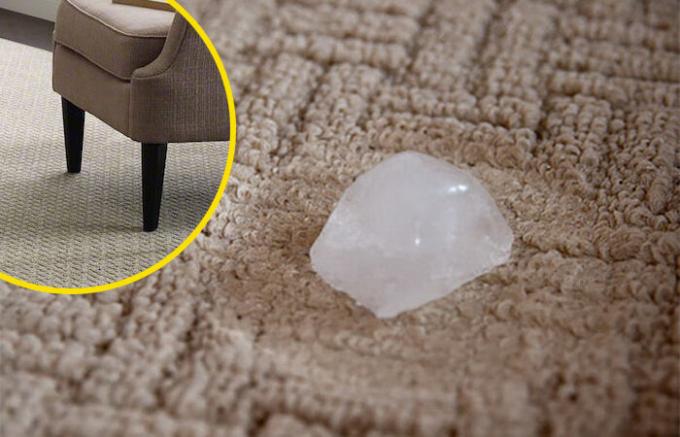 Hvordan bli kvitt bulker på møbler på teppet.
