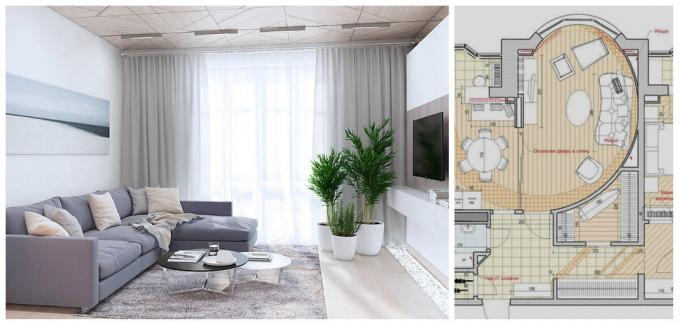 "Socket" med karnapputbygninger 7 ett-roms leilighet nyutvikling ordninger