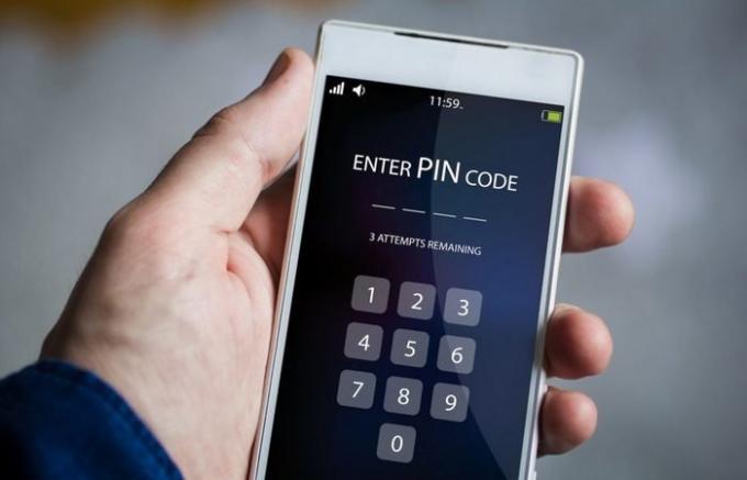 PIN-kode smarttelefon: trusselen fra sensorene.