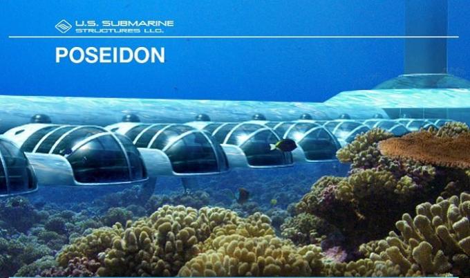 Poseidon Undersea Resort - Hotell med undervanns rom. | Foto: hotel-r.net.