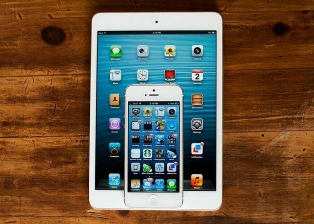 Apple: iPhone og iPad.