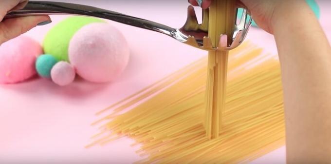 Bestemme mengden av pasta per porsjon er ganske vanskelig. 