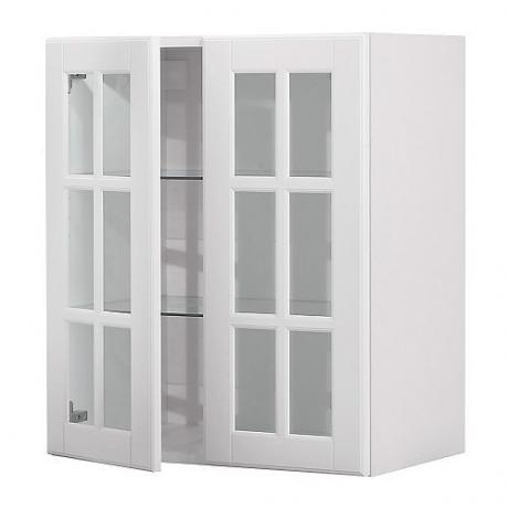 Ikea veggskap glassdører