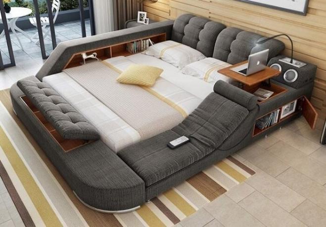 Multifunksjonell fantastisk seng.