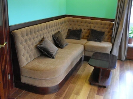 Gammel sofa i nytt design