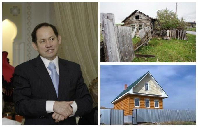 Kamil Khairullin planer om å bygge et hjem for dem som er enige om å utvikle sin landsby Sultanov (Chelyabinsk-regionen).