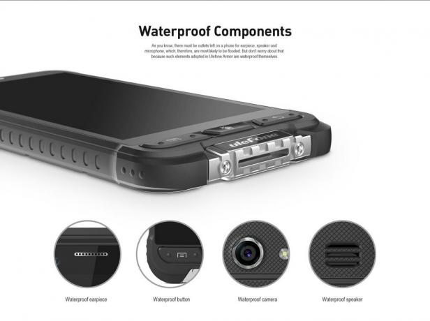 Den kompakte Ulefone Armor-smarttelefonen fikk IP68-beskyttelse - Gearbest Blog Russia