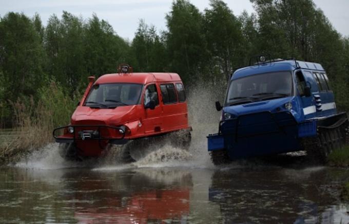 "Beaver" og "Snow Leopard" - Russiske ATV for jegere og sportsfiskere.