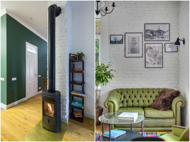 Moderne leilighet i en historisk bygning: bilder før og etter reparasjon