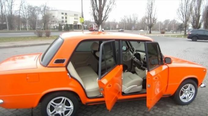 Tuning level 80: bosatt i Zaporozhye har gjort "Penny" i luksus sedan