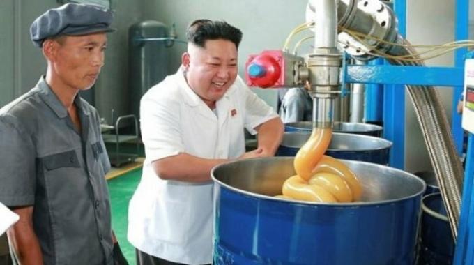 Av særlig relevans til mat og til deg selv. På bildet, Kim Jong-un / Foto: cn15.nevsedoma.com.ua. 